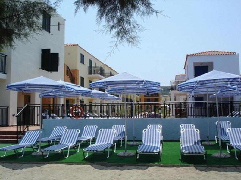 Margarita Beach Hotel Агия-Марина Экстерьер фото