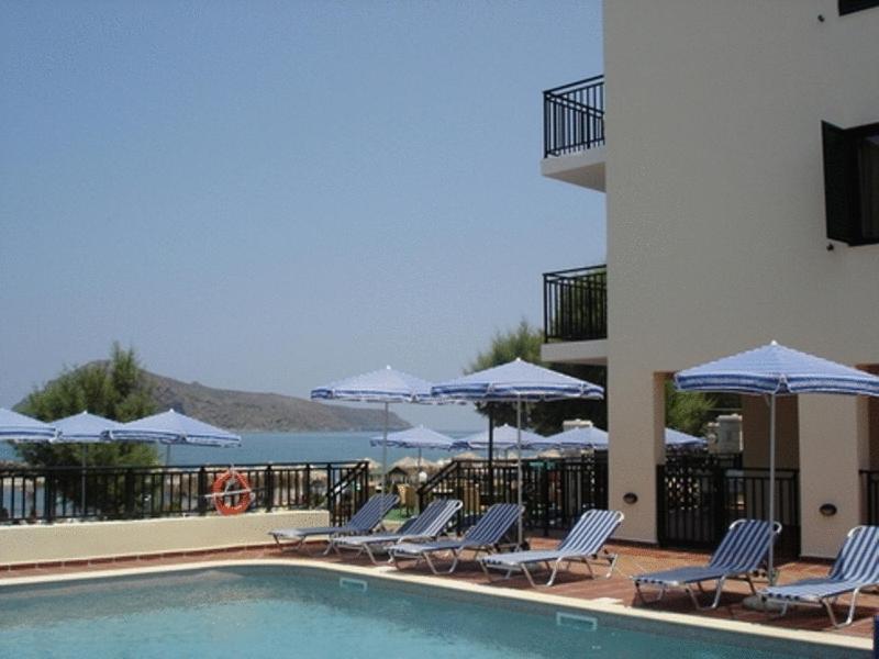 Margarita Beach Hotel Агия-Марина Экстерьер фото